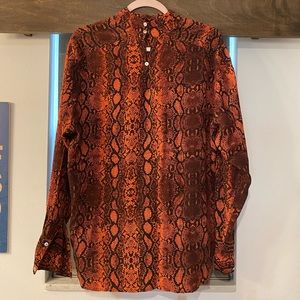 Acacia swimwear amber python long sleeve